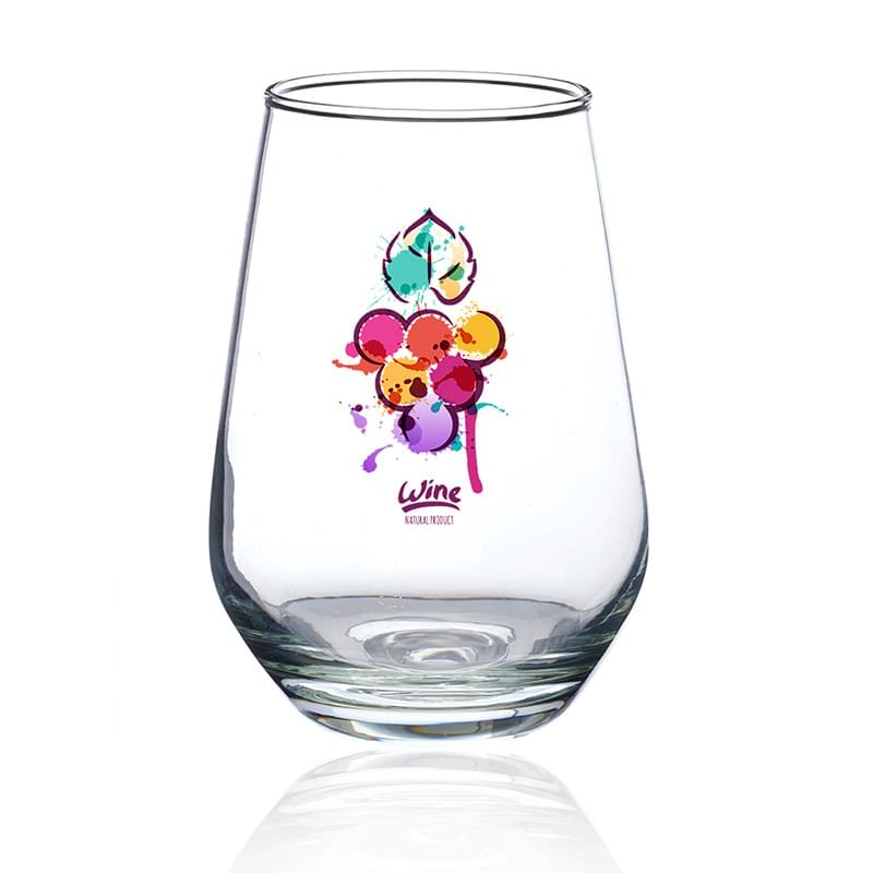 16 oz. Vaso Silicia Stemless Wine Glasses