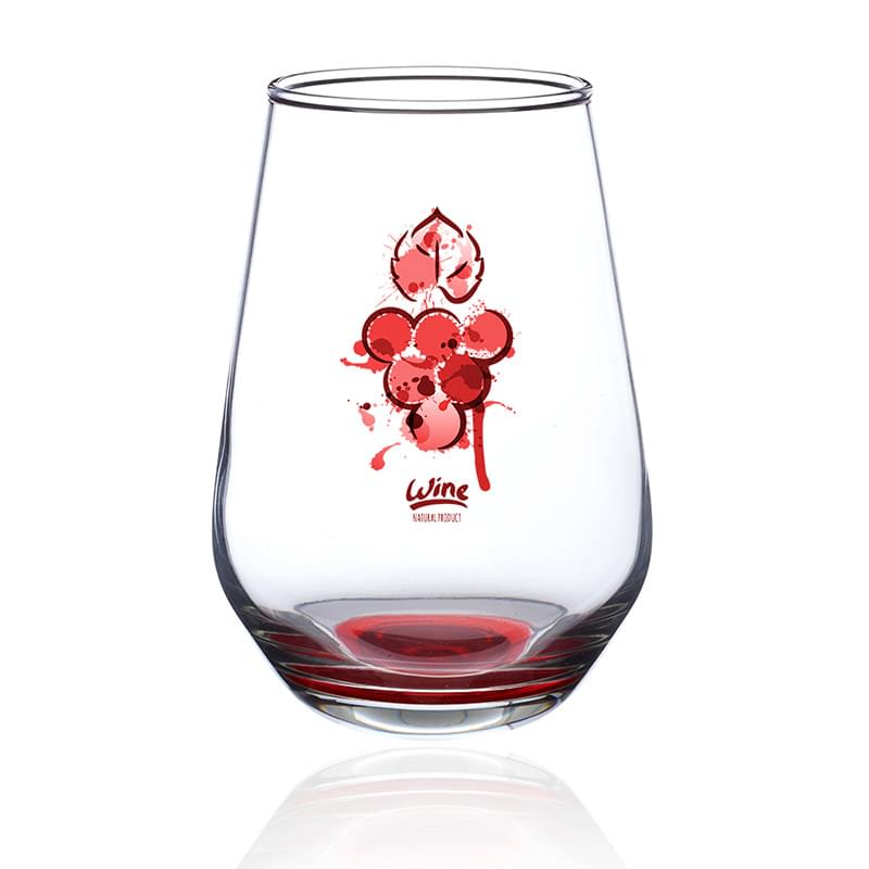 16 oz. Vaso Silicia Stemless Wine Glasses