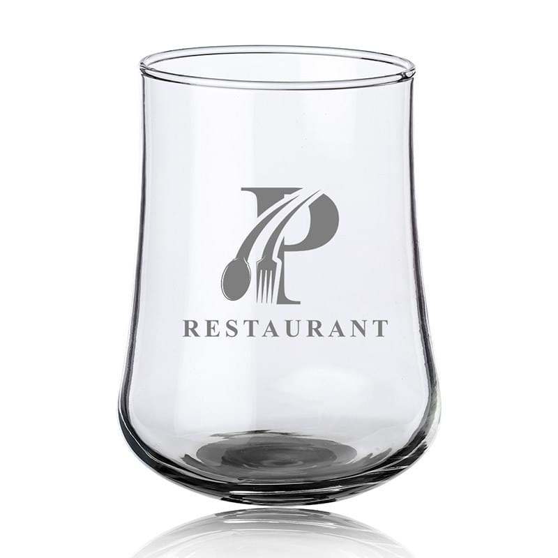 15.5 oz Rose Bud Stemless Glasses