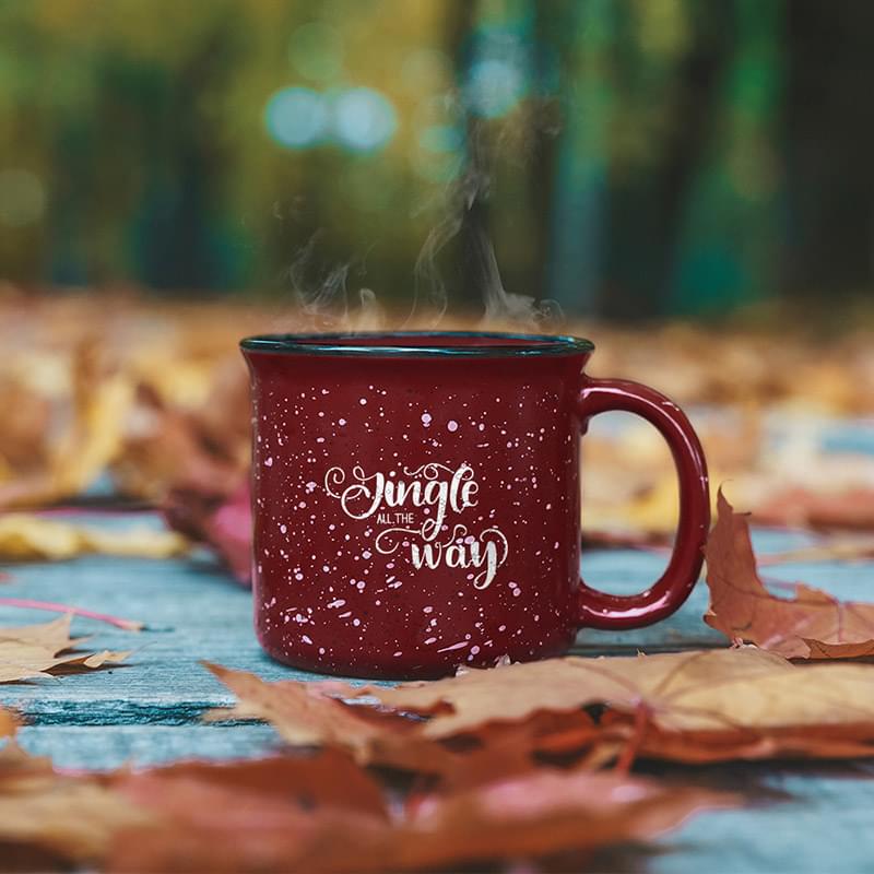 13 oz. Ceramic Campfire Coffee Mugs