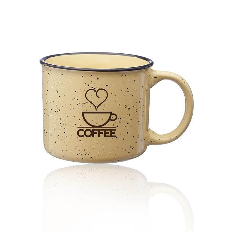 13 oz. Ceramic Campfire Coffee Mugs