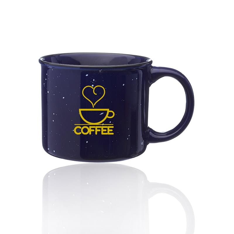 13 oz. Ceramic Campfire Coffee Mugs
