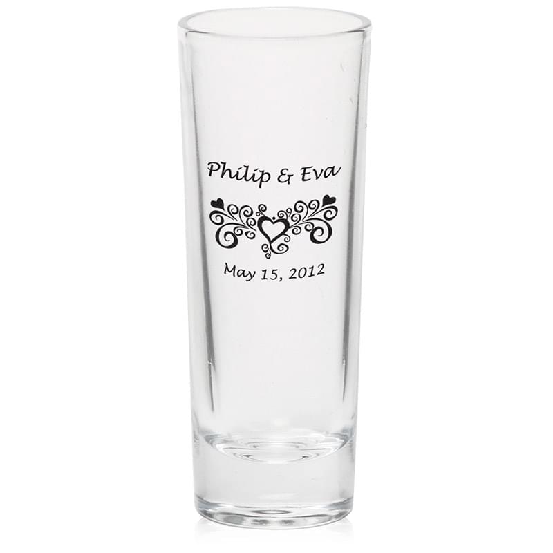 2 oz. Clear Cordial Shooter Shot Glasses