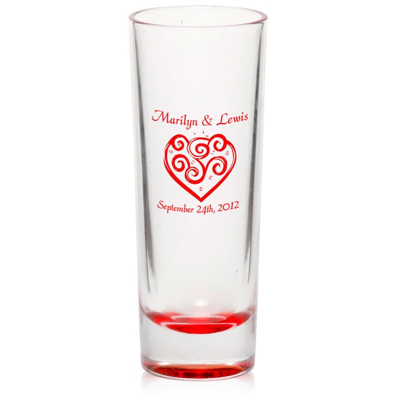 2 oz. Clear Cordial Shooter Shot Glasses