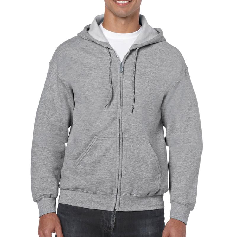 Printed Gildan(R) Adult Full Zip Hooded Sweatshirt