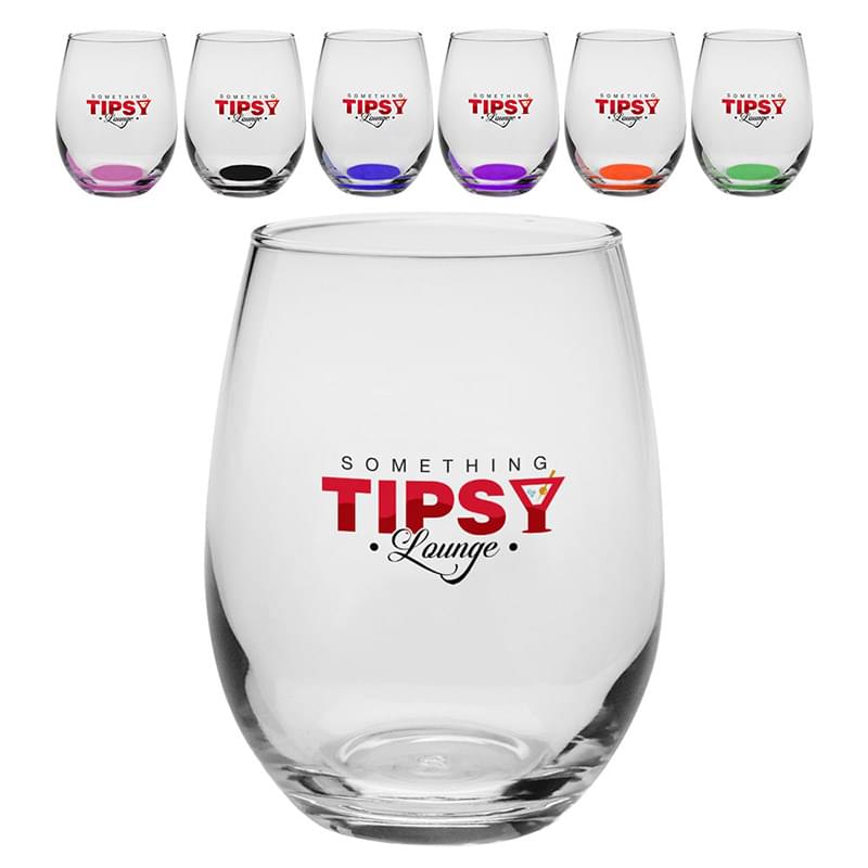 9 oz. Stemless Wine Glasses