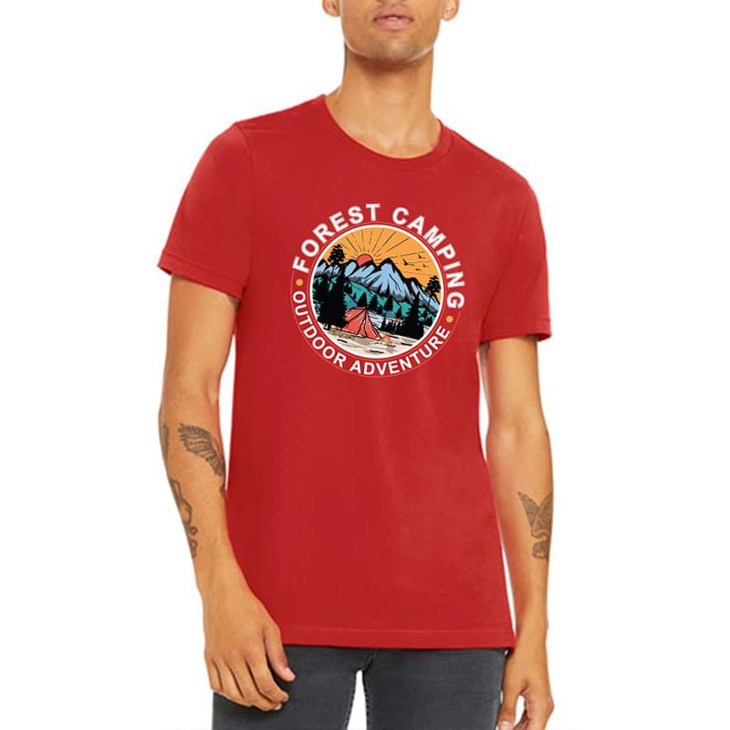 Printed Bella Canvas Unisex Short-Sleeve T-Shirt