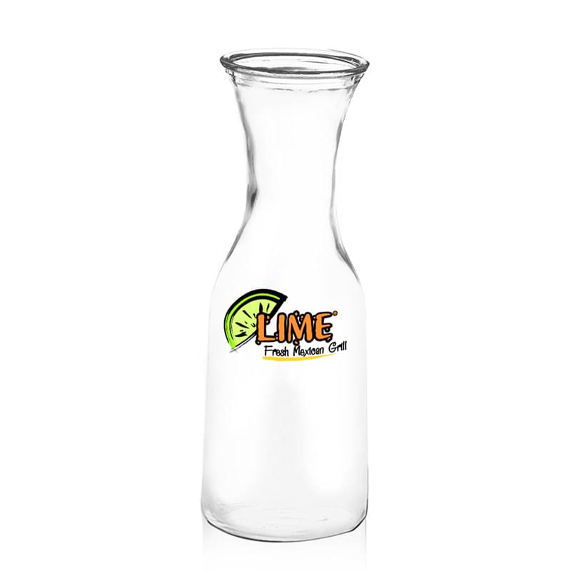 34 oz. Clear Glass Carafes