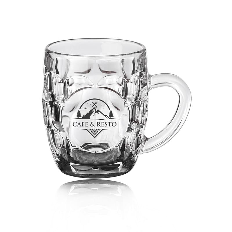 10 oz. ARC Britannia Glass Beer Mugs