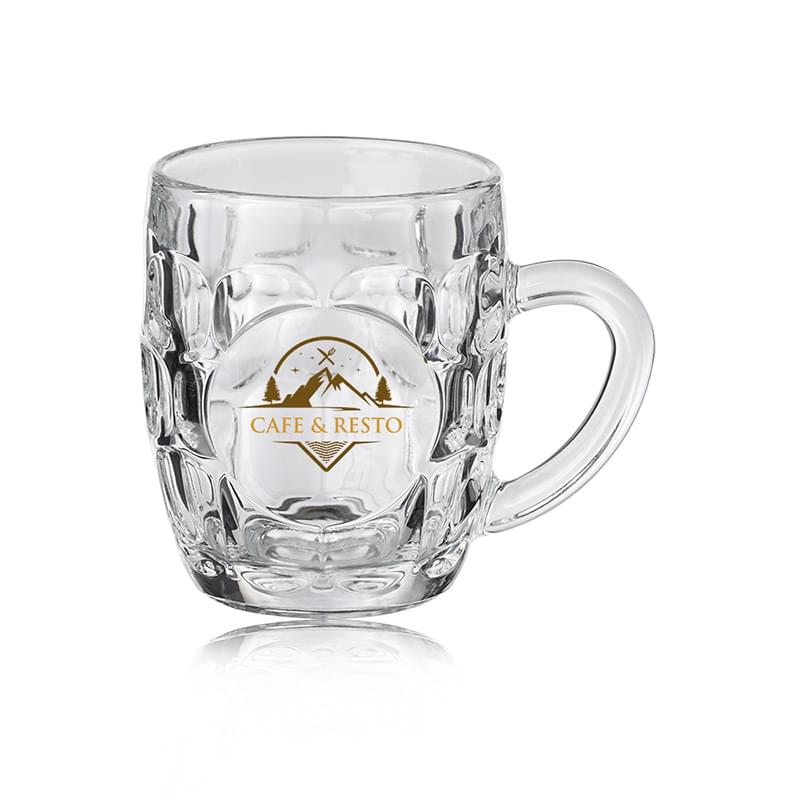 10 oz. ARC Britannia Glass Beer Mugs