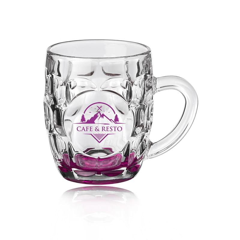 10 oz. ARC Britannia Glass Beer Mugs