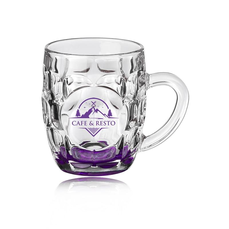 10 oz. ARC Britannia Glass Beer Mugs
