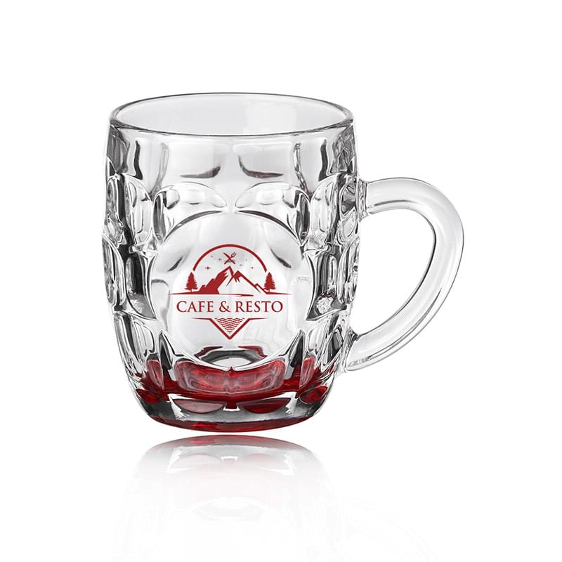 10 oz. ARC Britannia Glass Beer Mugs
