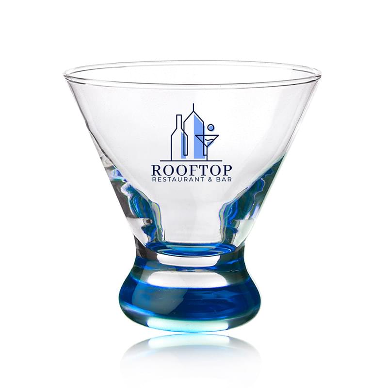 8.25 oz. Cosmopolitan Stemless Martini Glasses