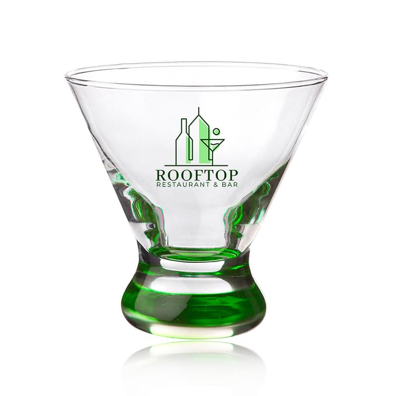 8.25 oz. Cosmopolitan Stemless Martini Glasses