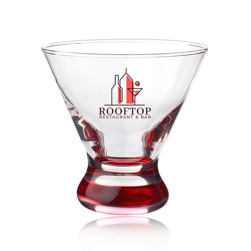 8.25 oz. Cosmopolitan Stemless Martini Glasses