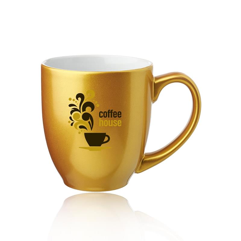 16 oz Metallic Bistro Coffee Mug