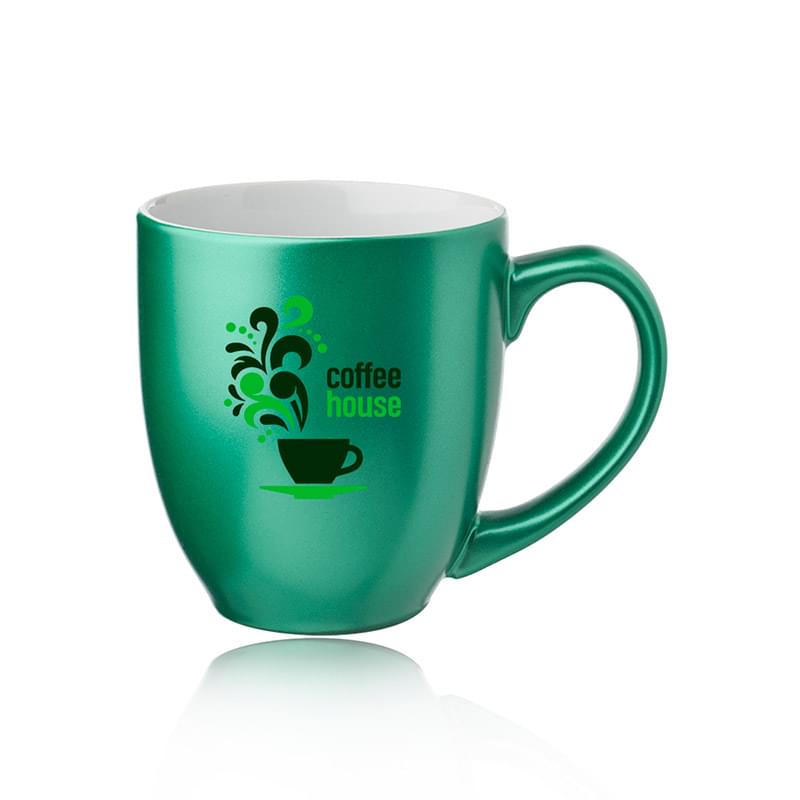 16 oz Metallic Bistro Coffee Mug