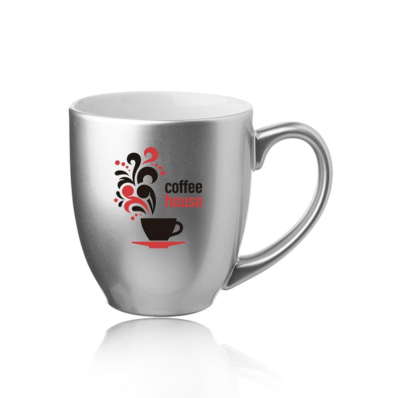 16 oz Metallic Bistro Coffee Mug