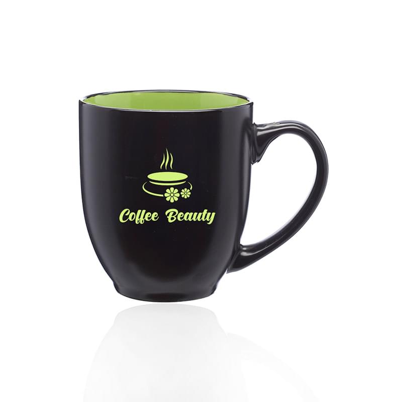 16 oz. Bistro Two-Tone Ceramic Mugs