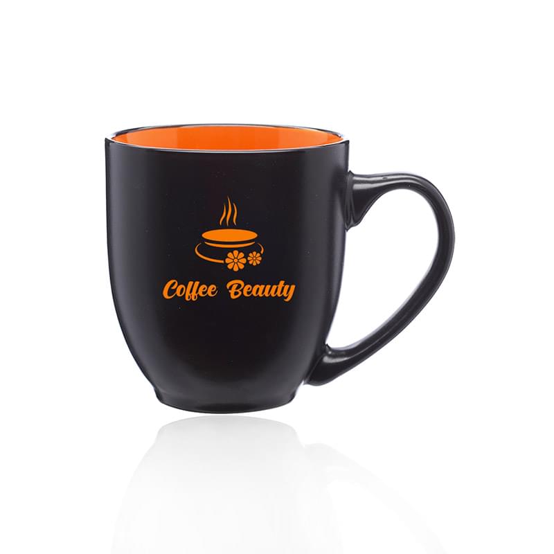 16 oz. Bistro Two-Tone Ceramic Mugs