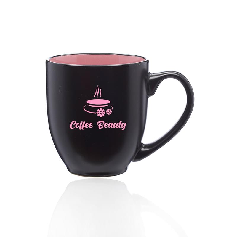 16 oz. Bistro Two-Tone Ceramic Mugs