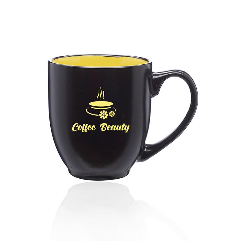16 oz. Bistro Two-Tone Ceramic Mugs