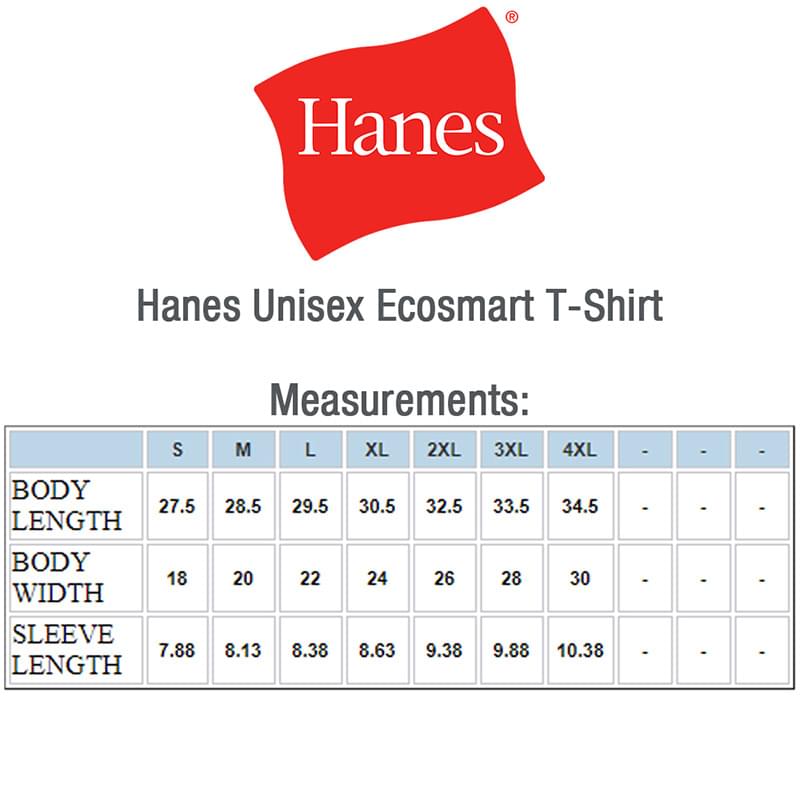 Printed Hanes(R) Heavyweight Cotton Blend T-Shirt