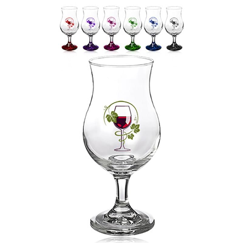 15 oz Prague Hurricane Glass