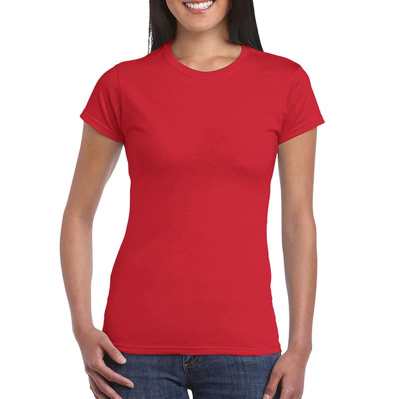 Printed Gildan SoftStyle Ladies Junior Fit T-shirts