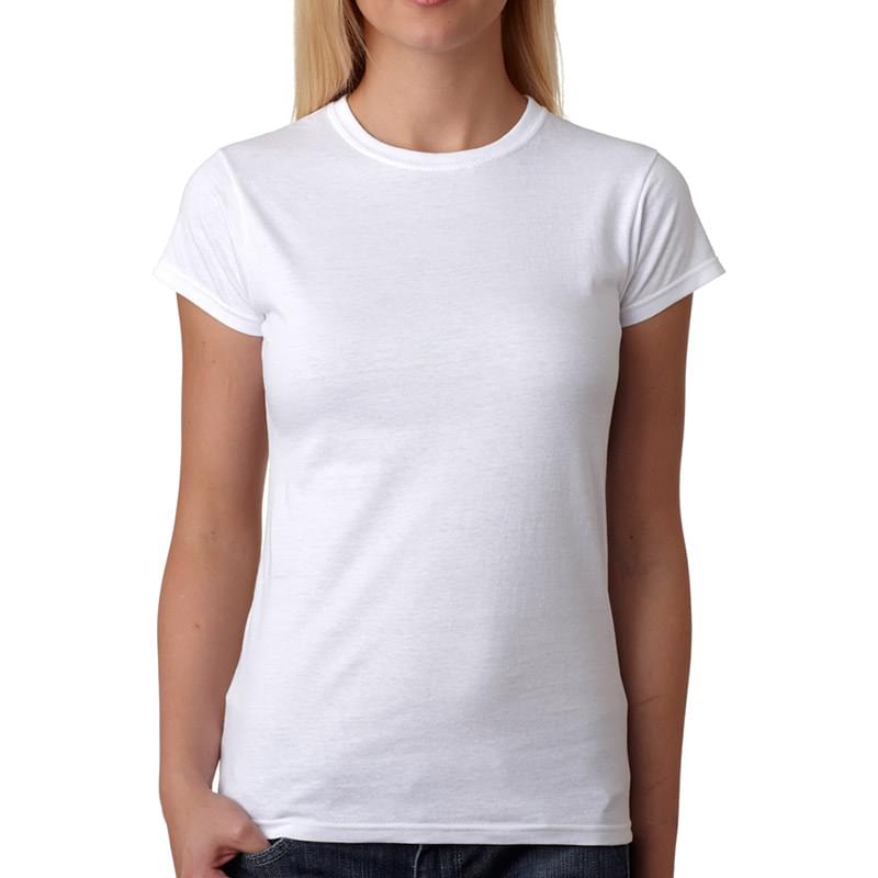 Printed Gildan SoftStyle Ladies Junior Fit T-shirts