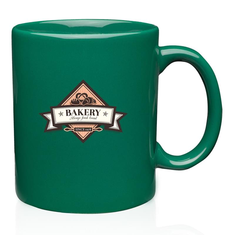 11 oz. Traditional Ceramic Coffee Mugs