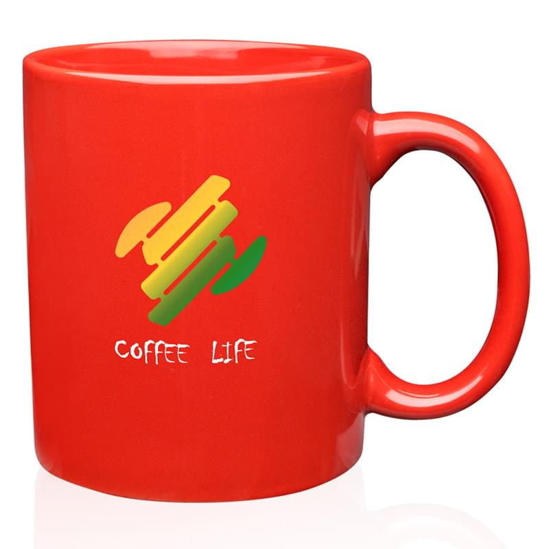 11 oz. Traditional Ceramic Coffee Mugs