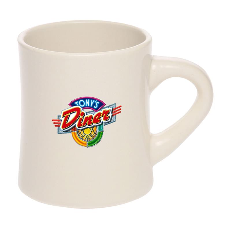 12 oz. Thick Grip Glossy Ceramic Diner Mugs