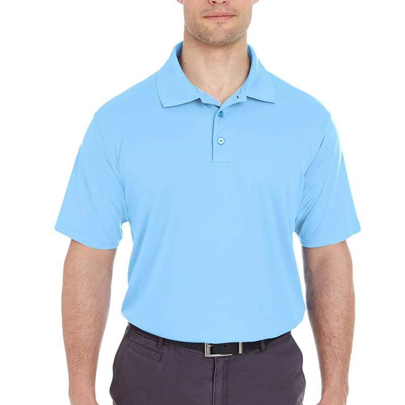 Printed UltraClub(R) Men's Cool & Dry Mesh Pique Polo Shirt