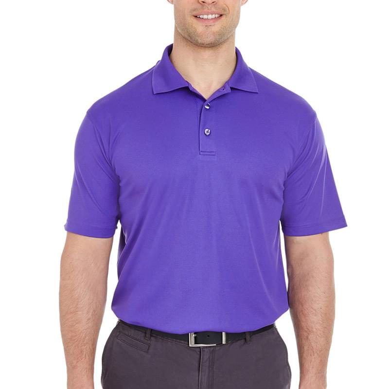 Printed UltraClub(R) Men's Cool & Dry Mesh Pique Polo Shirt