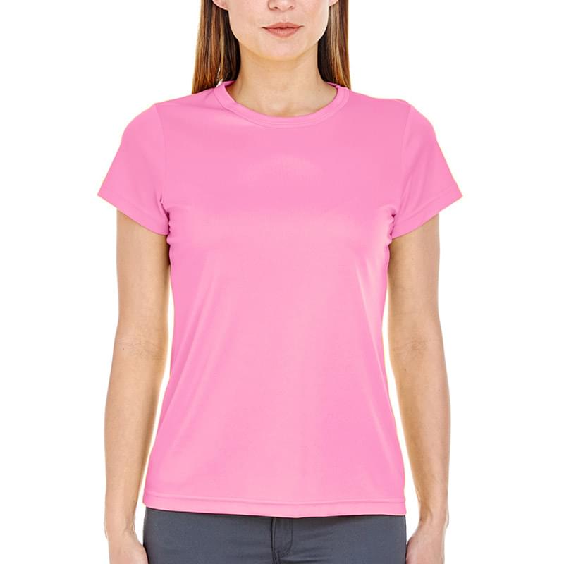 Printed UltraClub(R) Ladies' Cool & Dry Performance T-Shirt
