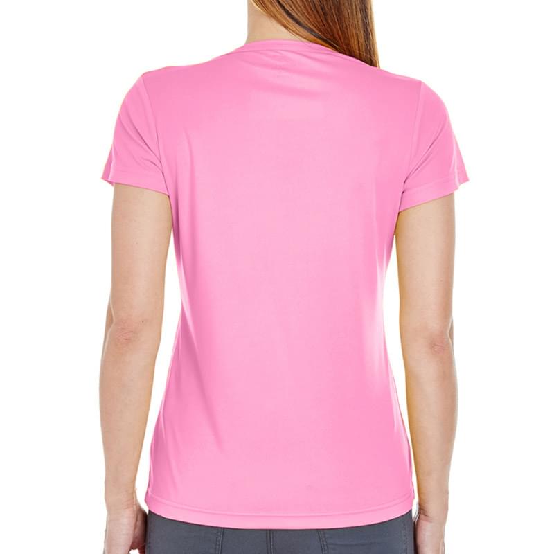 Printed UltraClub(R) Ladies' Cool & Dry Performance T-Shirt