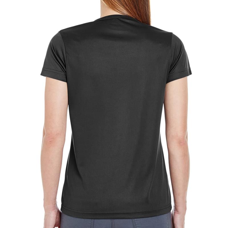Printed UltraClub(R) Ladies' Cool & Dry Performance T-Shirt