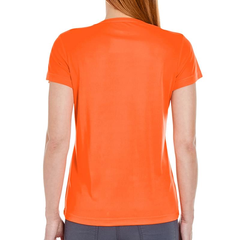 Printed UltraClub(R) Ladies' Cool & Dry Performance T-Shirt