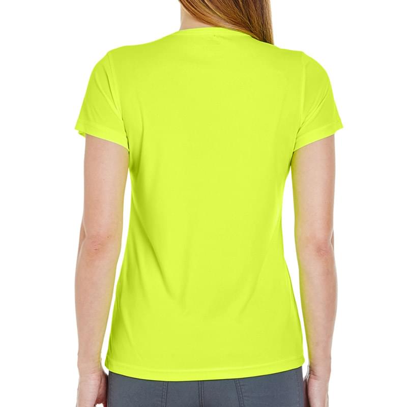 Printed UltraClub(R) Ladies' Cool & Dry Performance T-Shirt