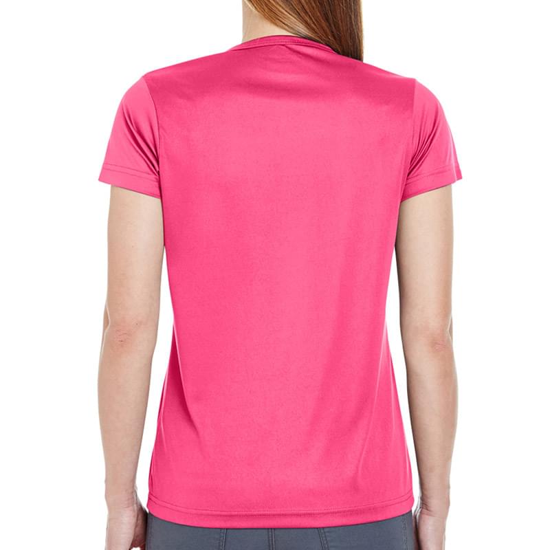 Printed UltraClub(R) Ladies' Cool & Dry Performance T-Shirt
