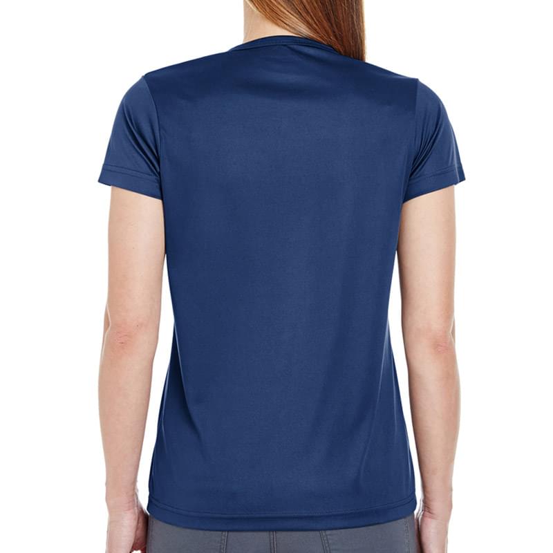 Printed UltraClub(R) Ladies' Cool & Dry Performance T-Shirt