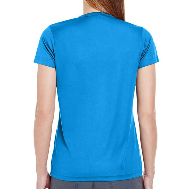 Printed UltraClub(R) Ladies' Cool & Dry Performance T-Shirt