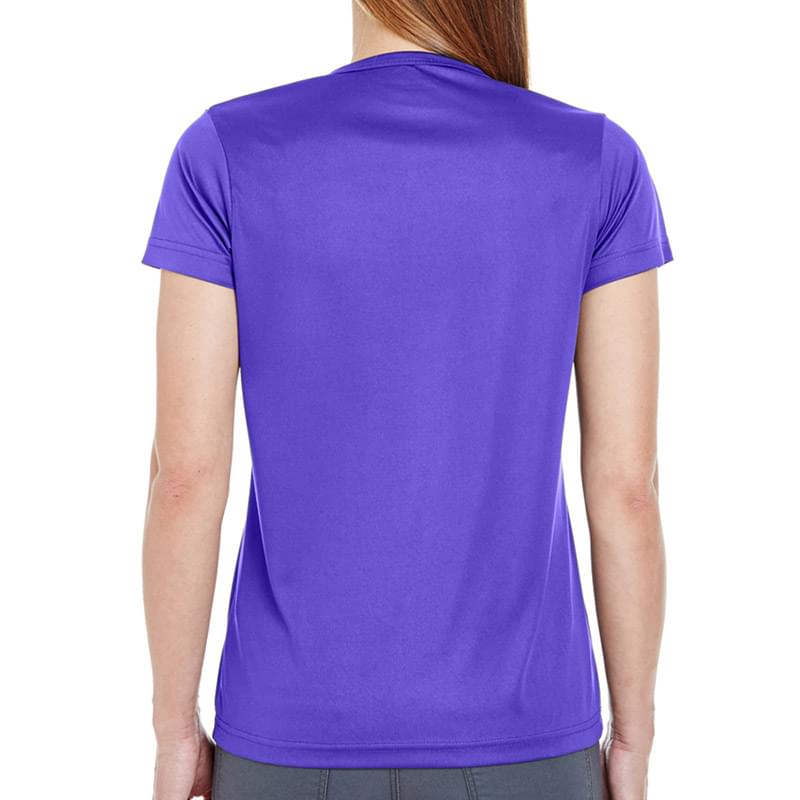Printed UltraClub(R) Ladies' Cool & Dry Performance T-Shirt