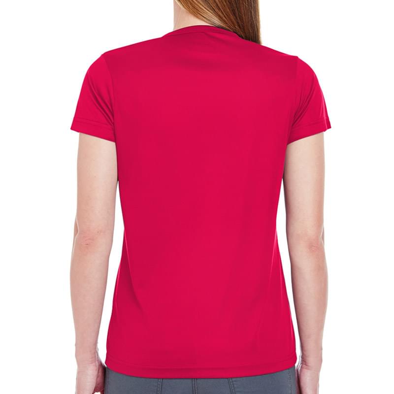 Printed UltraClub(R) Ladies' Cool & Dry Performance T-Shirt
