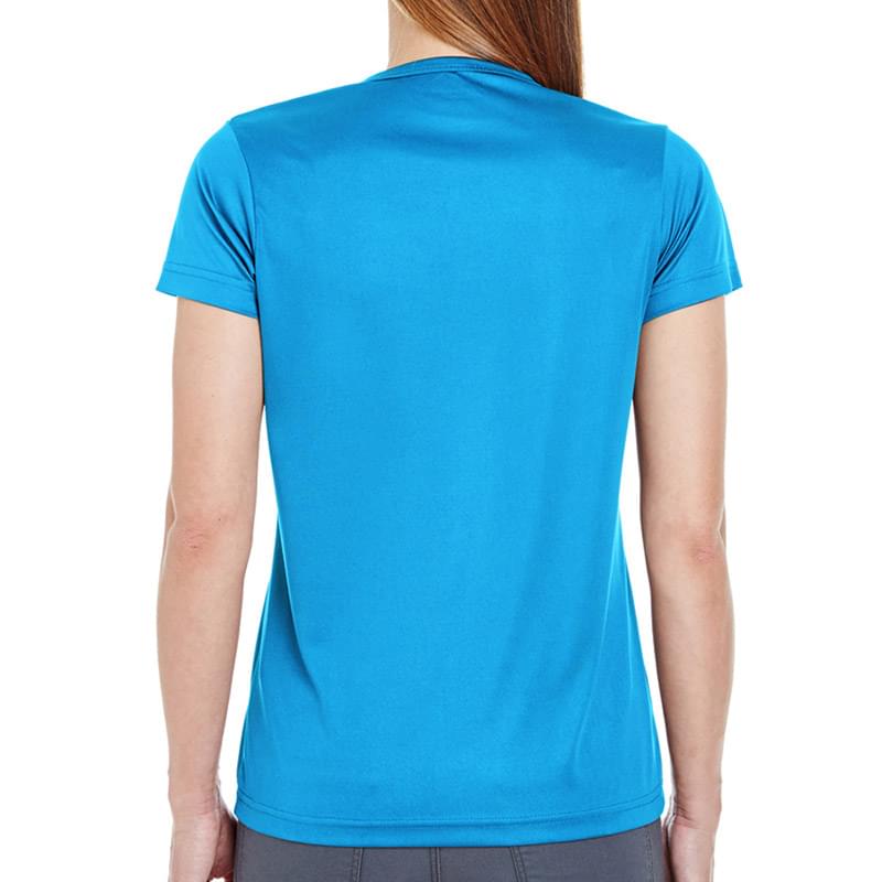 Printed UltraClub(R) Ladies' Cool & Dry Performance T-Shirt