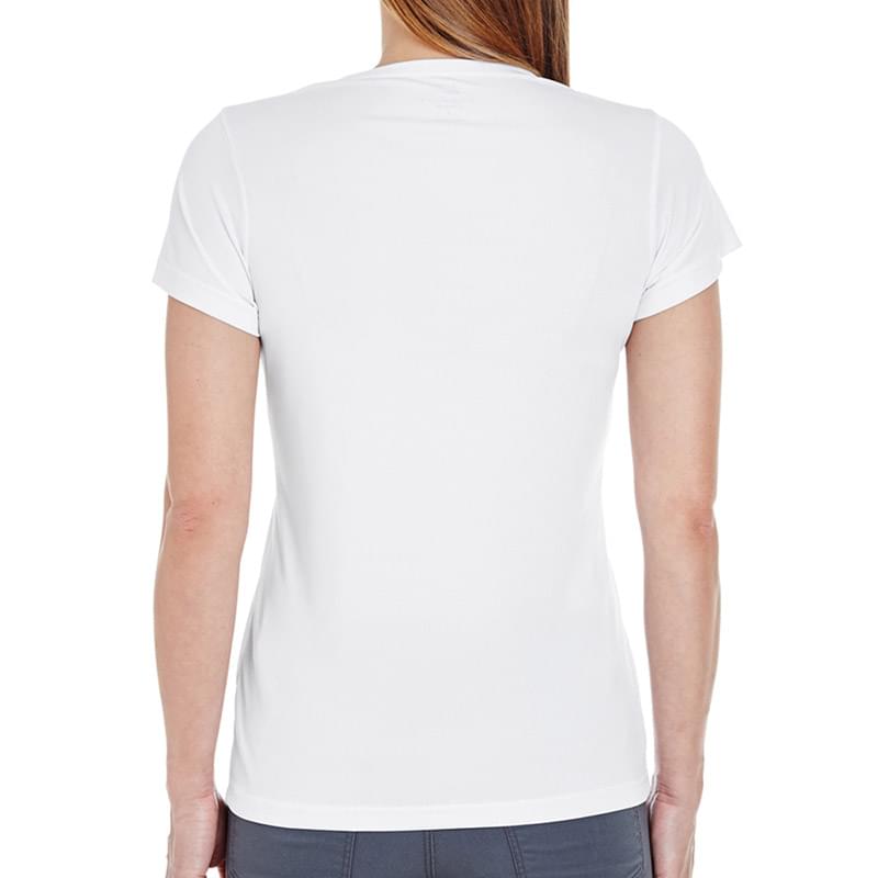 Printed UltraClub(R) Ladies' Cool & Dry Performance T-Shirt
