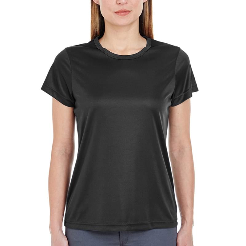 Printed UltraClub(R) Ladies' Cool & Dry Performance T-Shirt