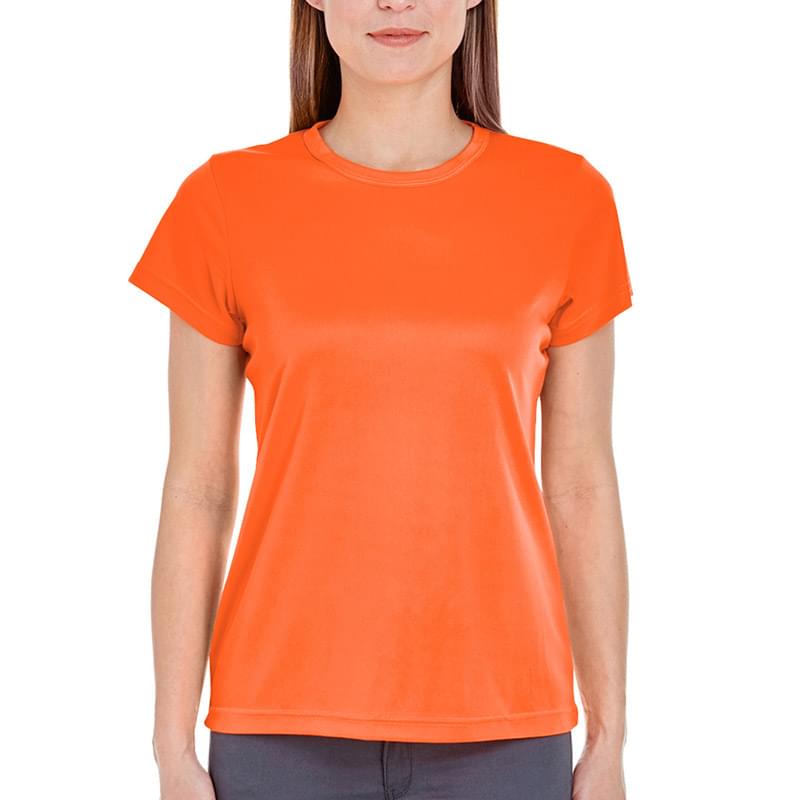 Printed UltraClub(R) Ladies' Cool & Dry Performance T-Shirt